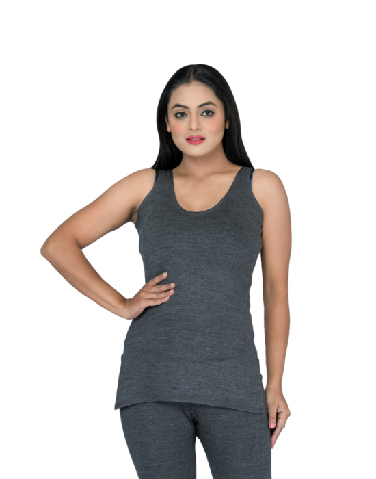Women Inner Slip Woolblend SL Thermal dark grey